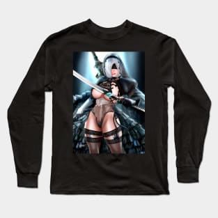 Nier automata 2B bride Long Sleeve T-Shirt